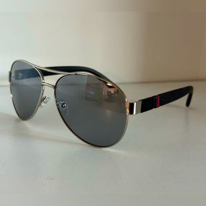 Metal Aviator Sunglasses
